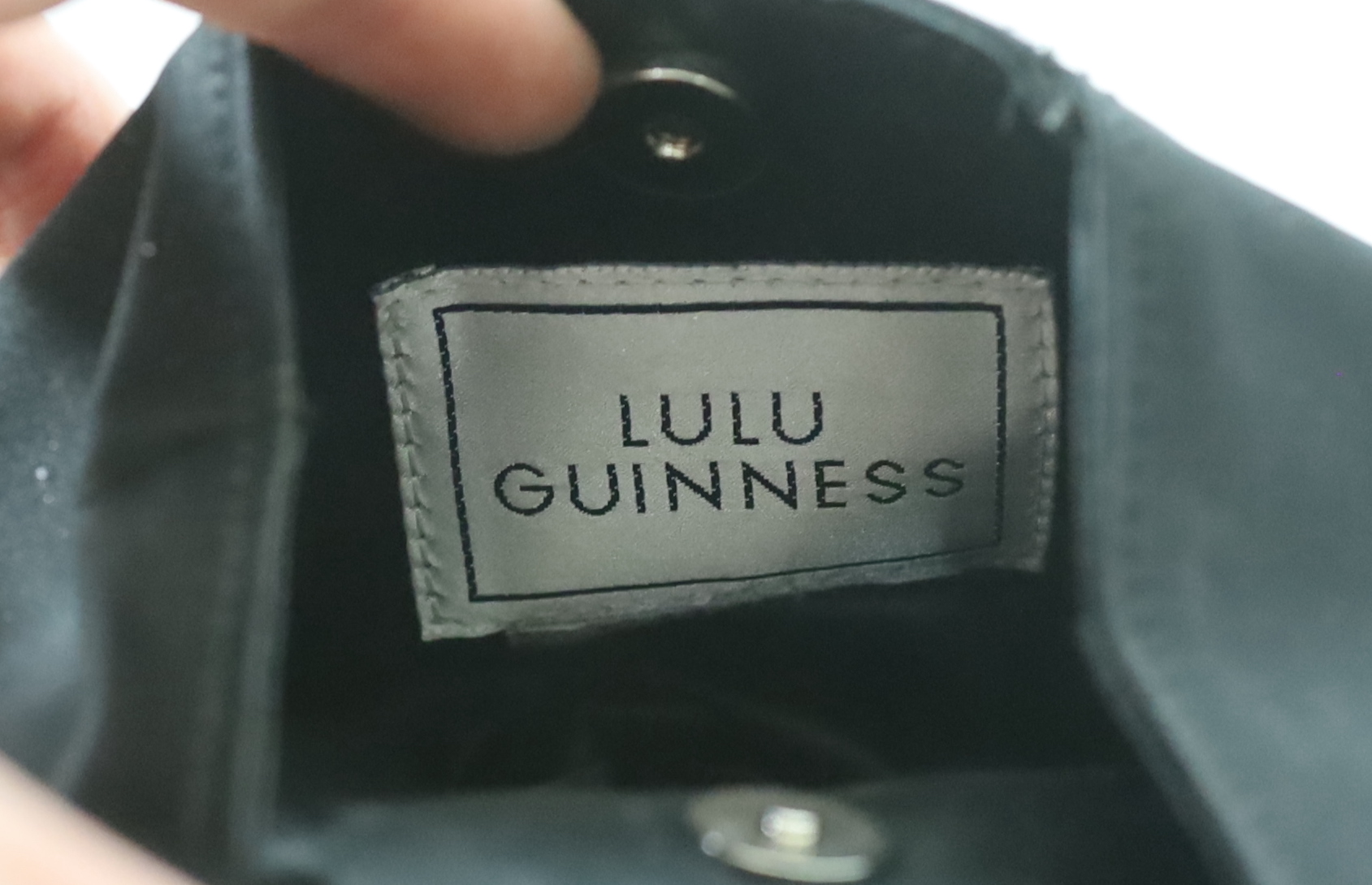 A Lulu Guinness limited edition evening dress bag, September 2002, height 18cm, height to strap 31cm, width 23cm, depth 6cm